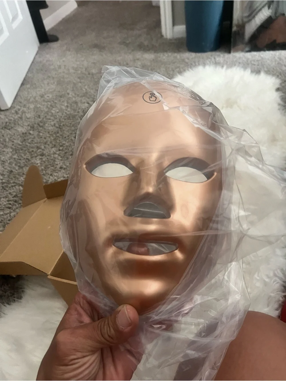 Rose Gold LED Facial Mask